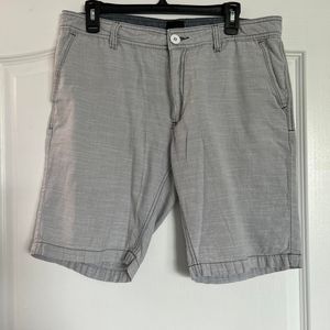Flat front shorts